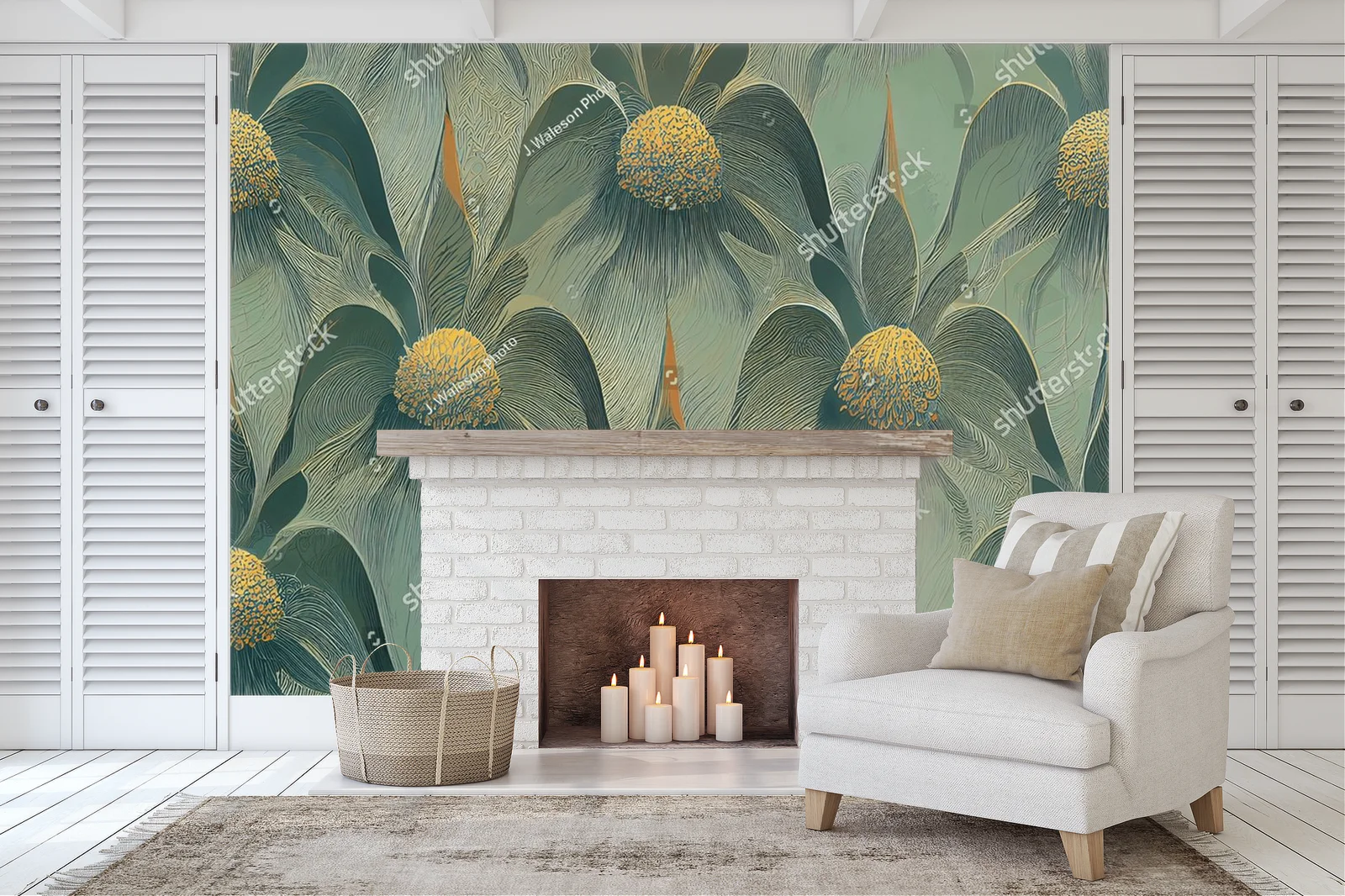 Elegancka harmonia kolorów w stylu Art Deco