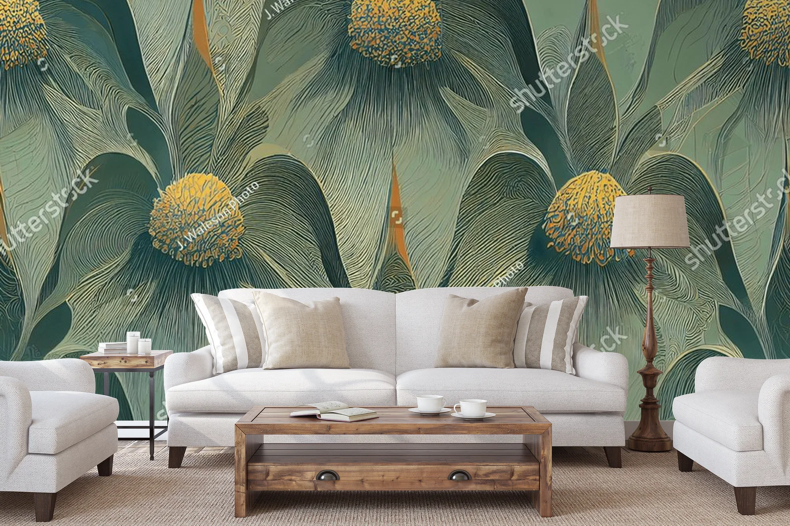 Elegancka harmonia kolorów w stylu Art Deco