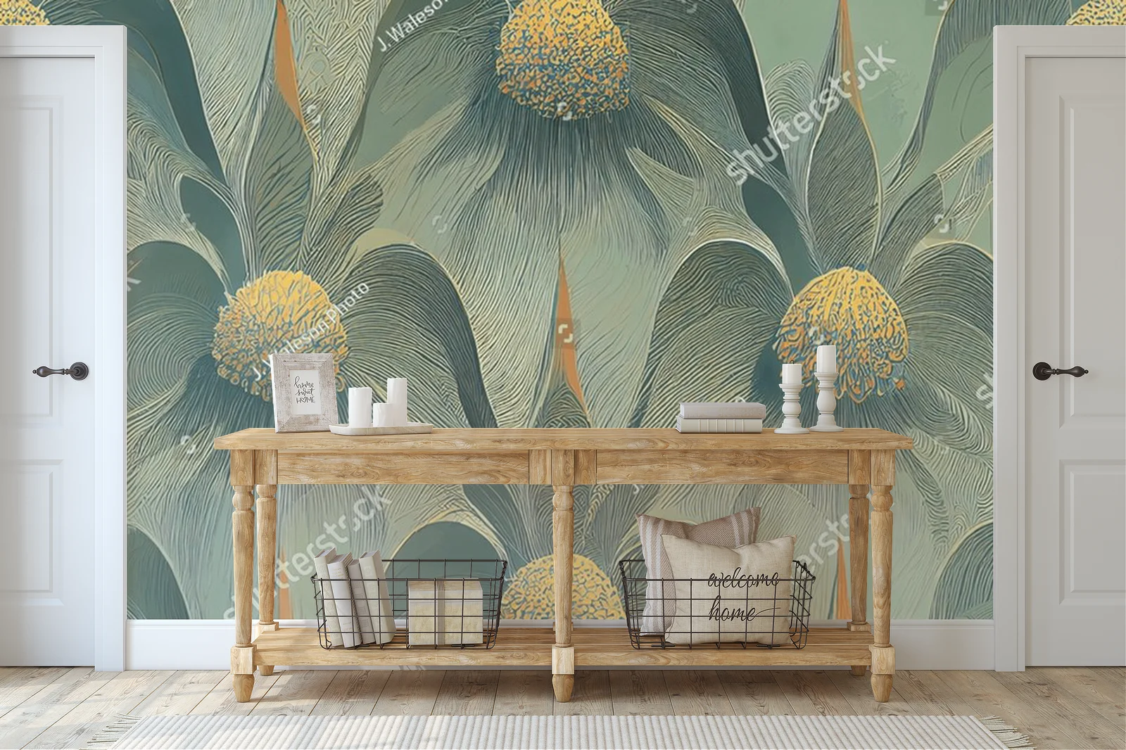 Elegancka harmonia kolorów w stylu Art Deco
