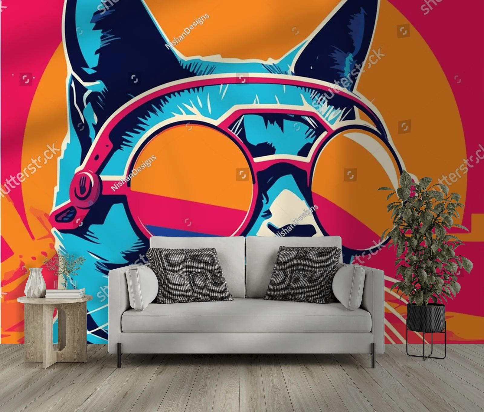 Feline magii w wyrazistych barwach radości