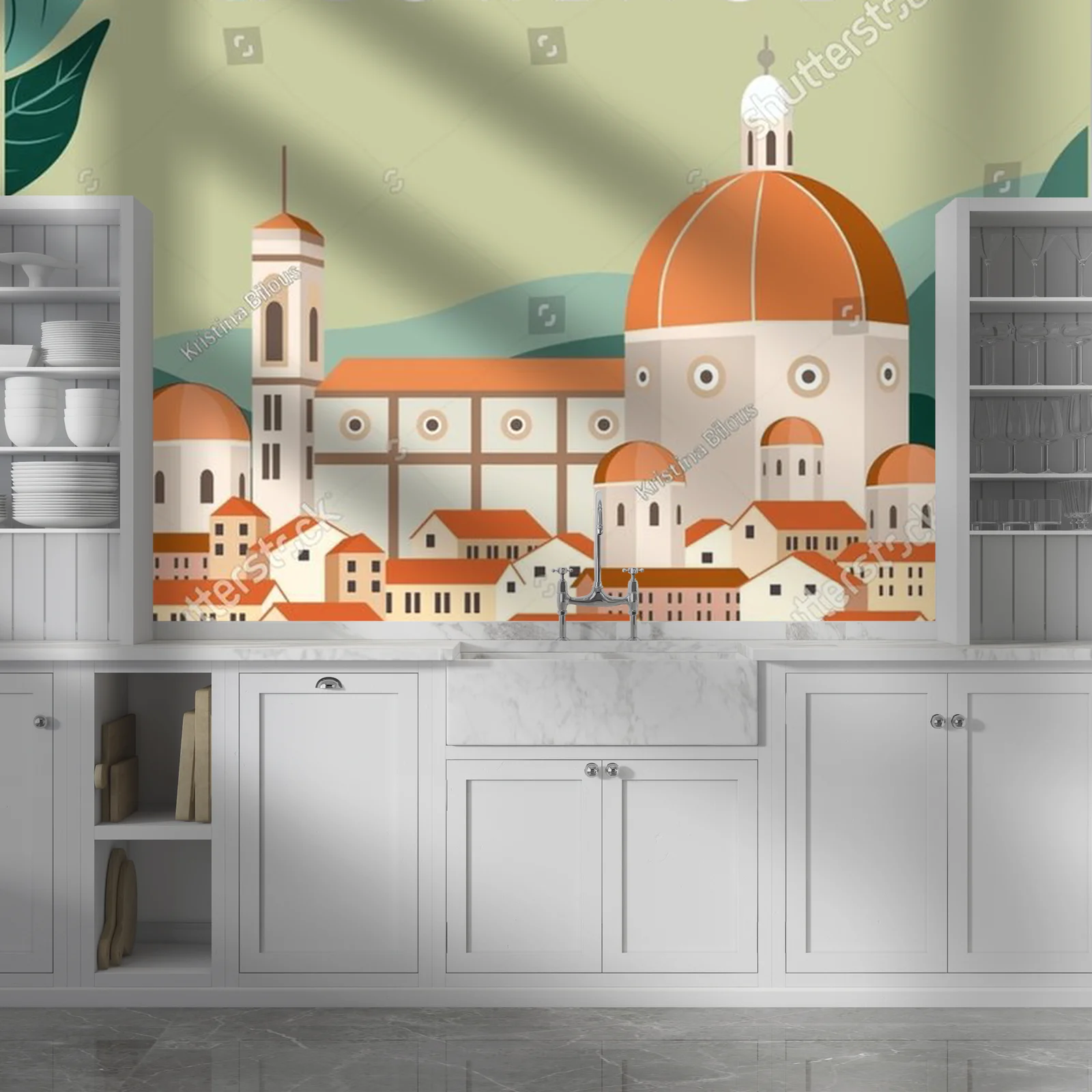 Florencja: Urok ulicy w pastelowych barwach