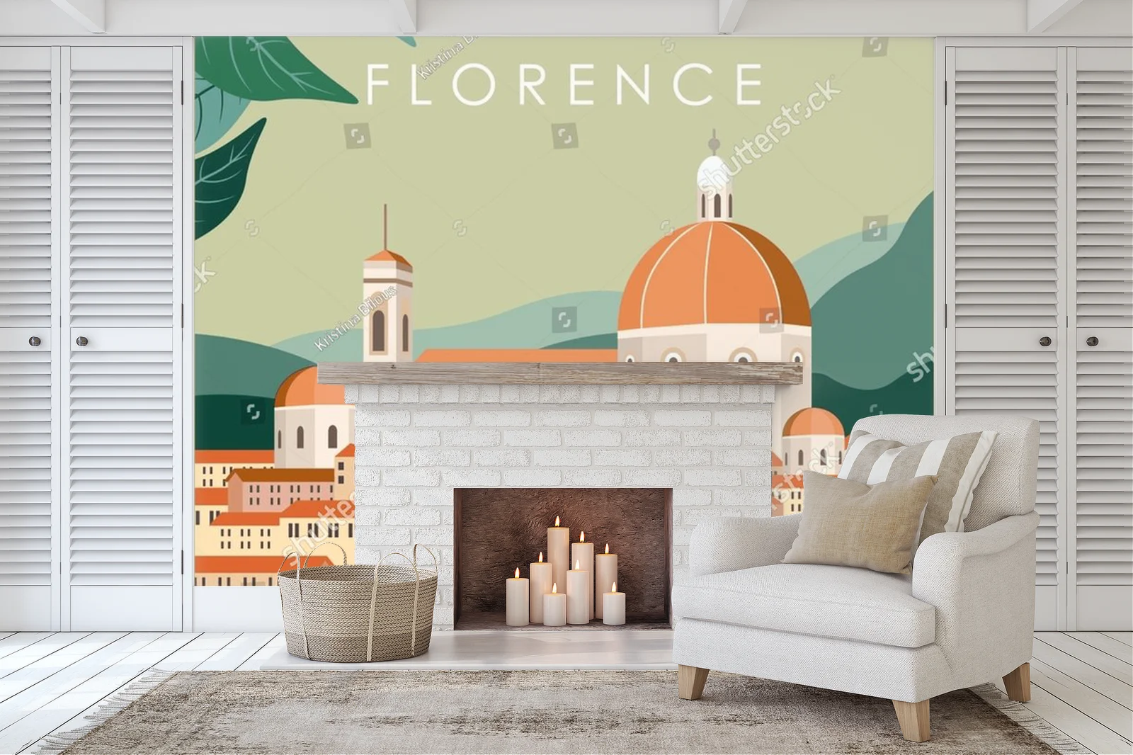 Florencja: Urok ulicy w pastelowych barwach