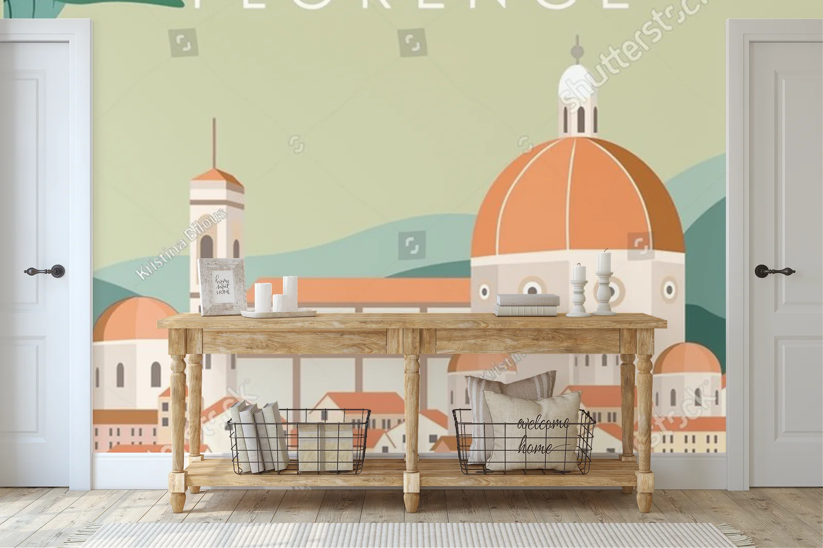 Florencja: Urok ulicy w pastelowych barwach