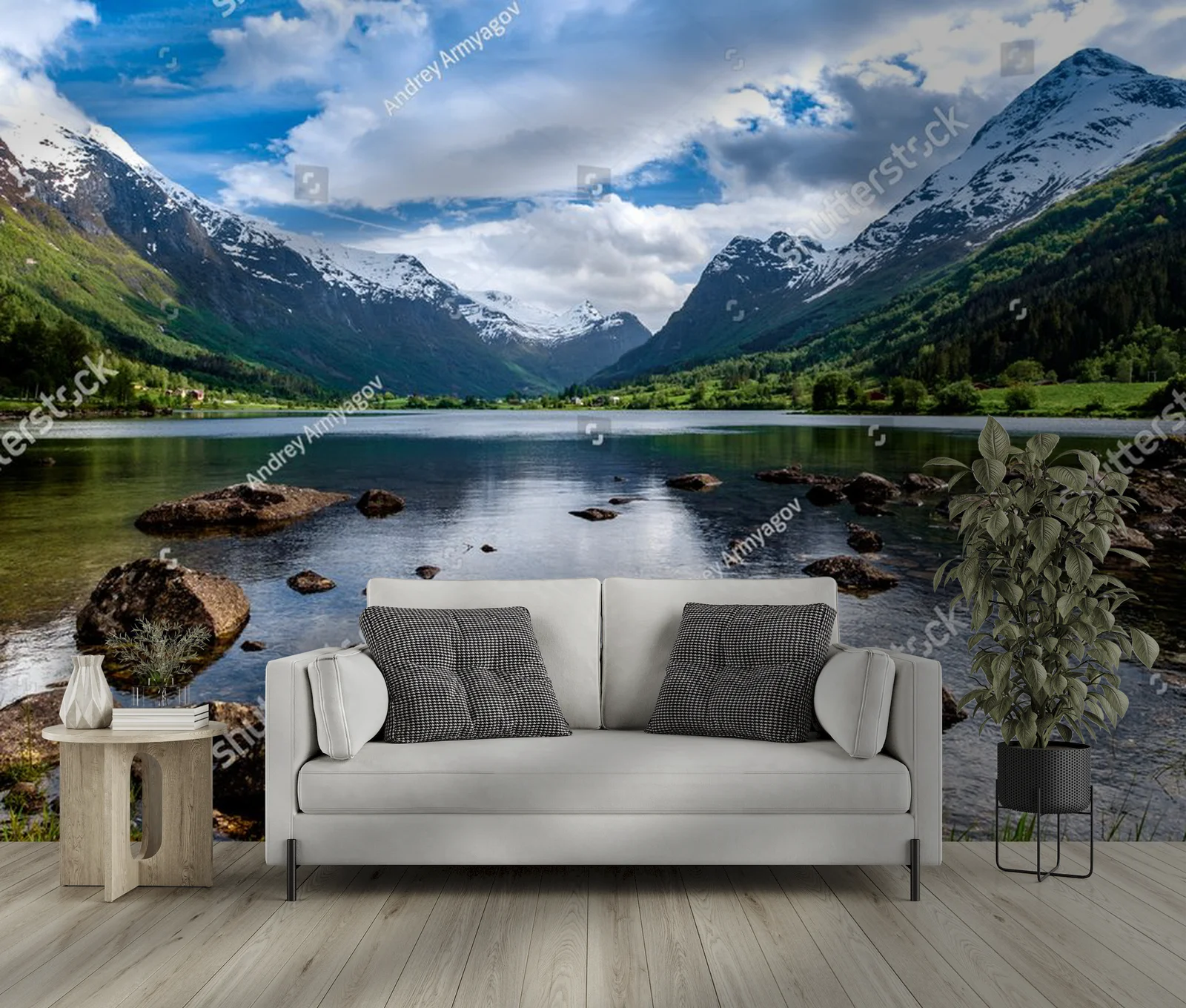 Zachwycająca norweska natura w bieli