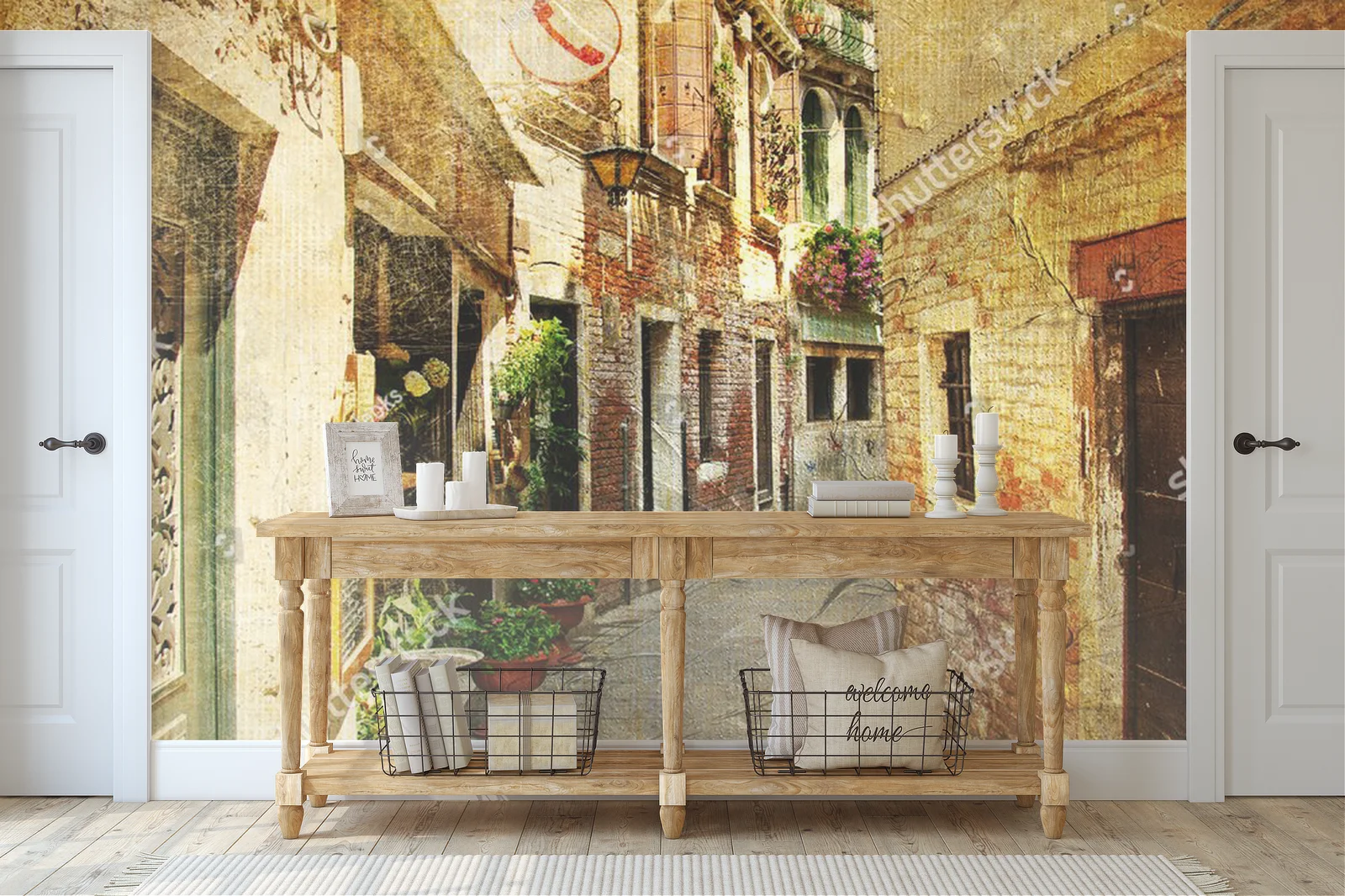 Urokliwe uliczki Wenecji w nostalgicznych odcieniach