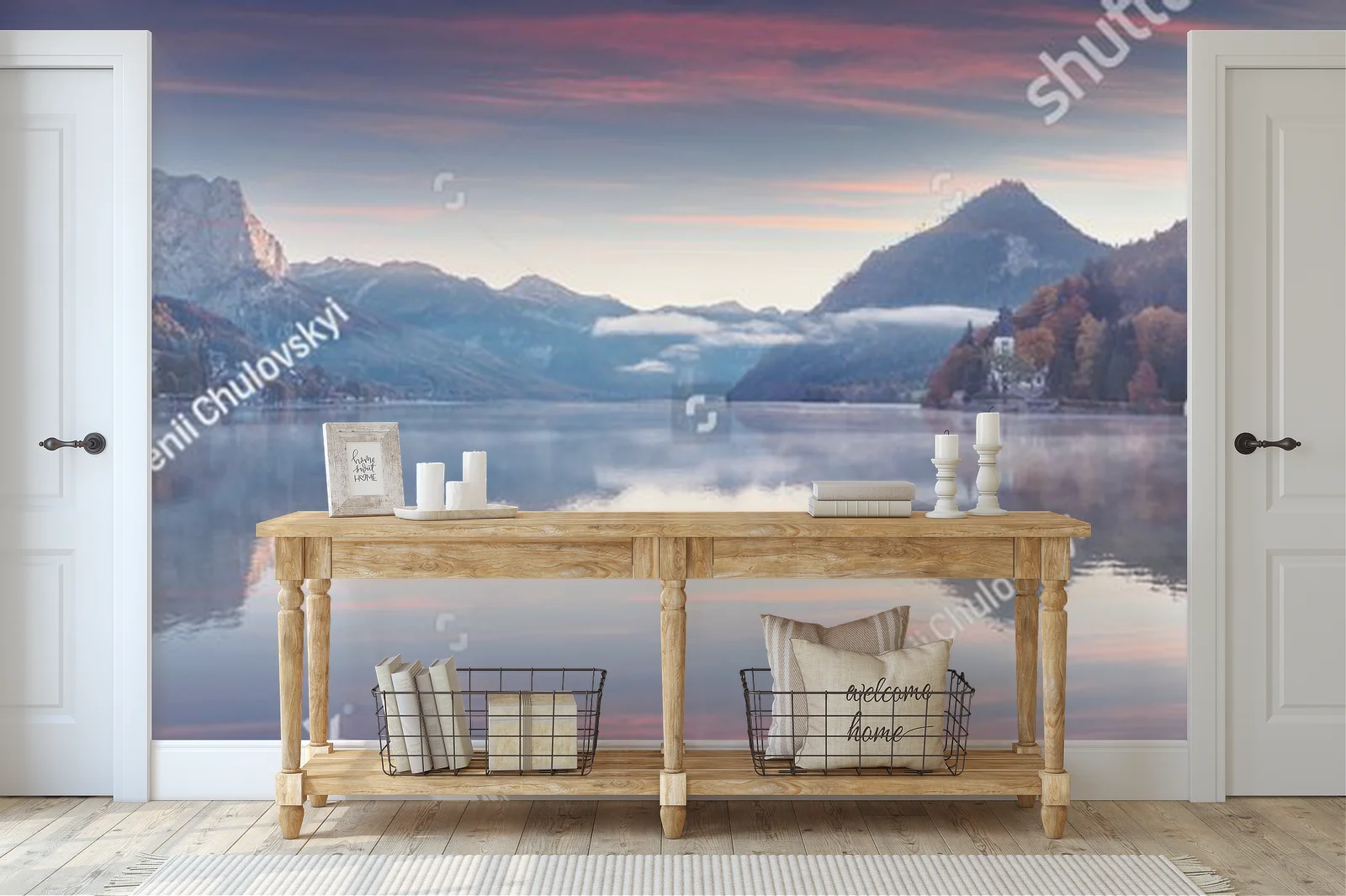 Bajkowe jezioro w austriackich Alpach