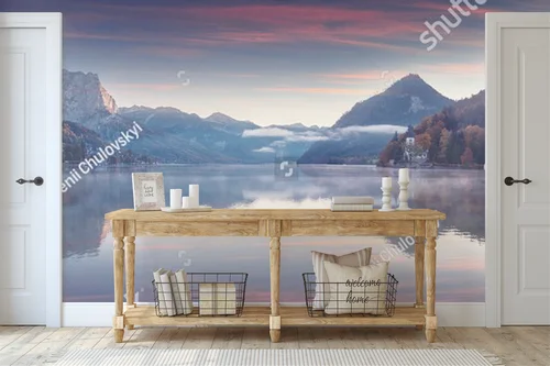 Bajkowe jezioro w austriackich Alpach