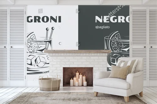 Orzeźwiający negroni w tropikalnej scenerii