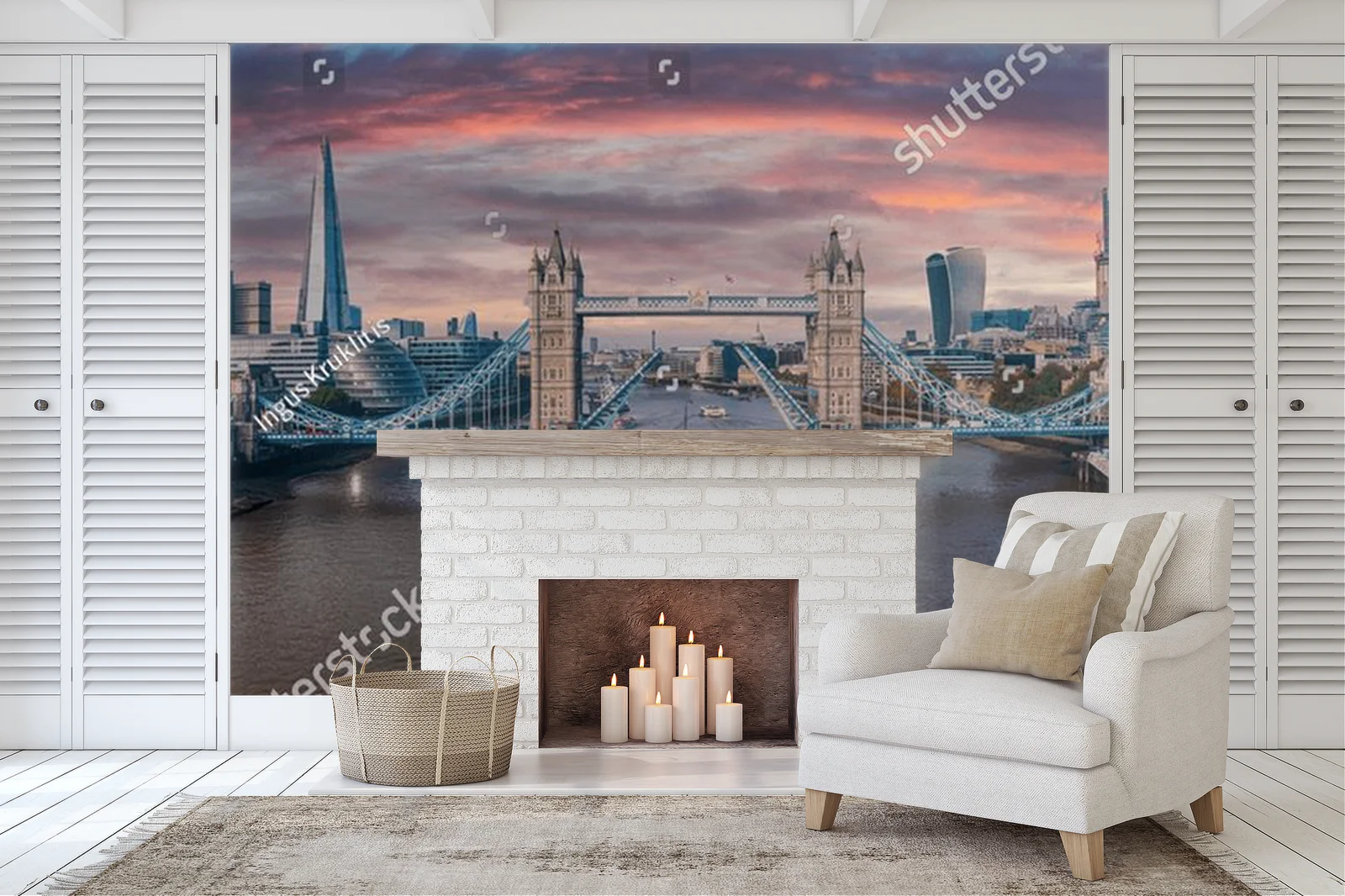 Magiczny zachód słońca nad Tower Bridge
