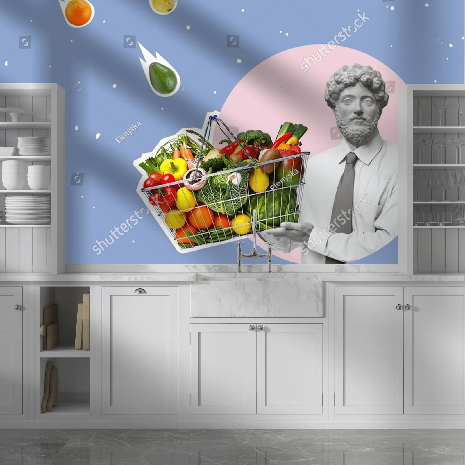 Surrealistyczna podróż do świata zakupów