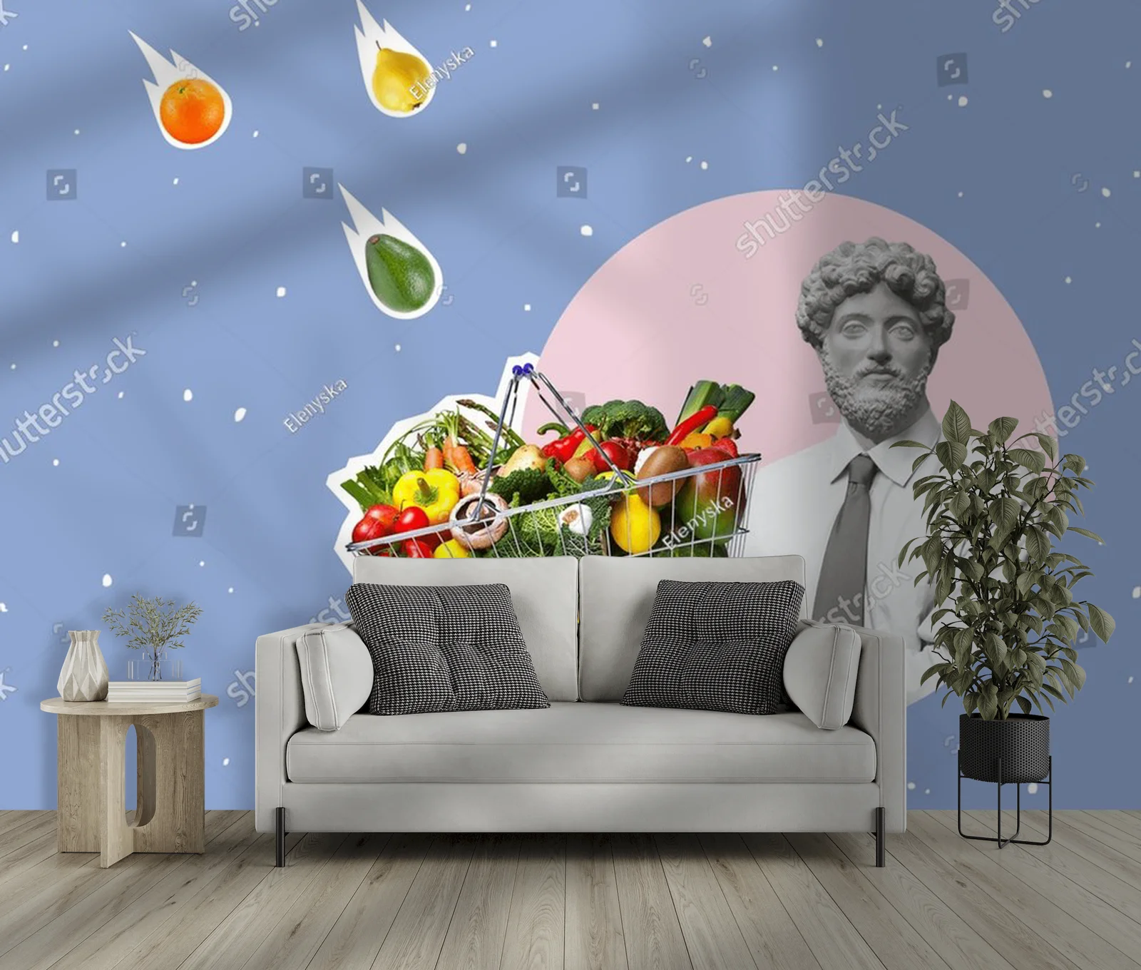 Surrealistyczna podróż do świata zakupów