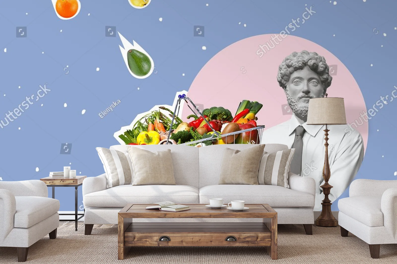 Surrealistyczna podróż do świata zakupów