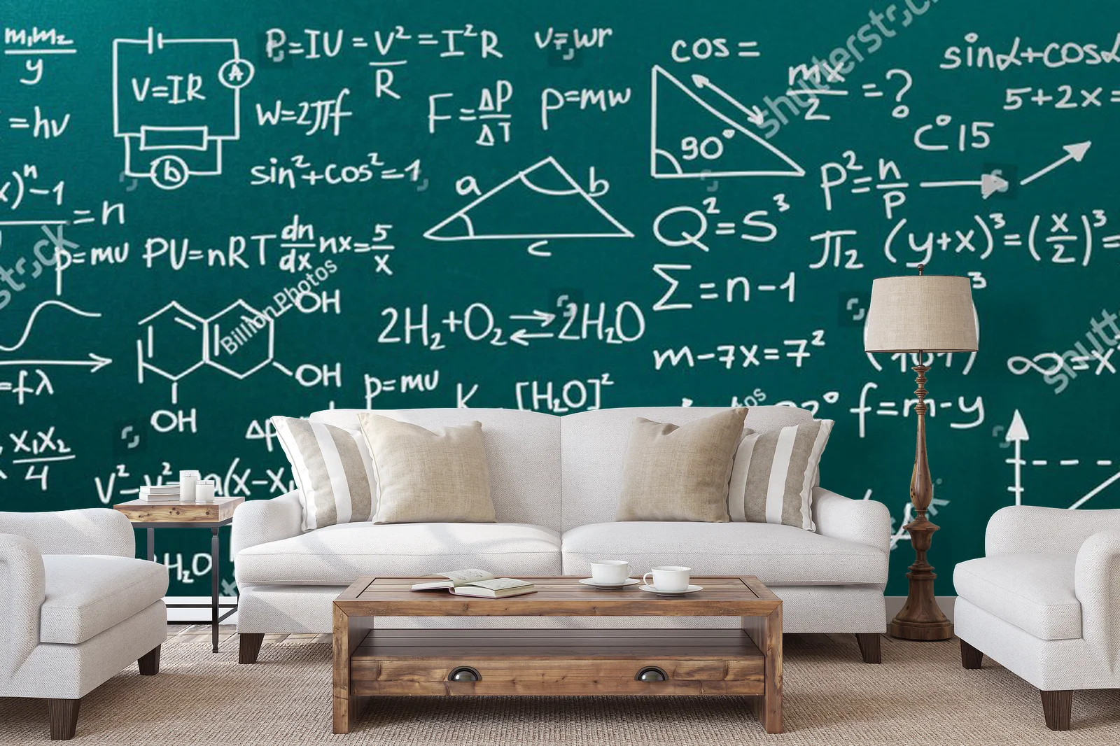 Nauka na czarnym tle: matematyka i fizyka