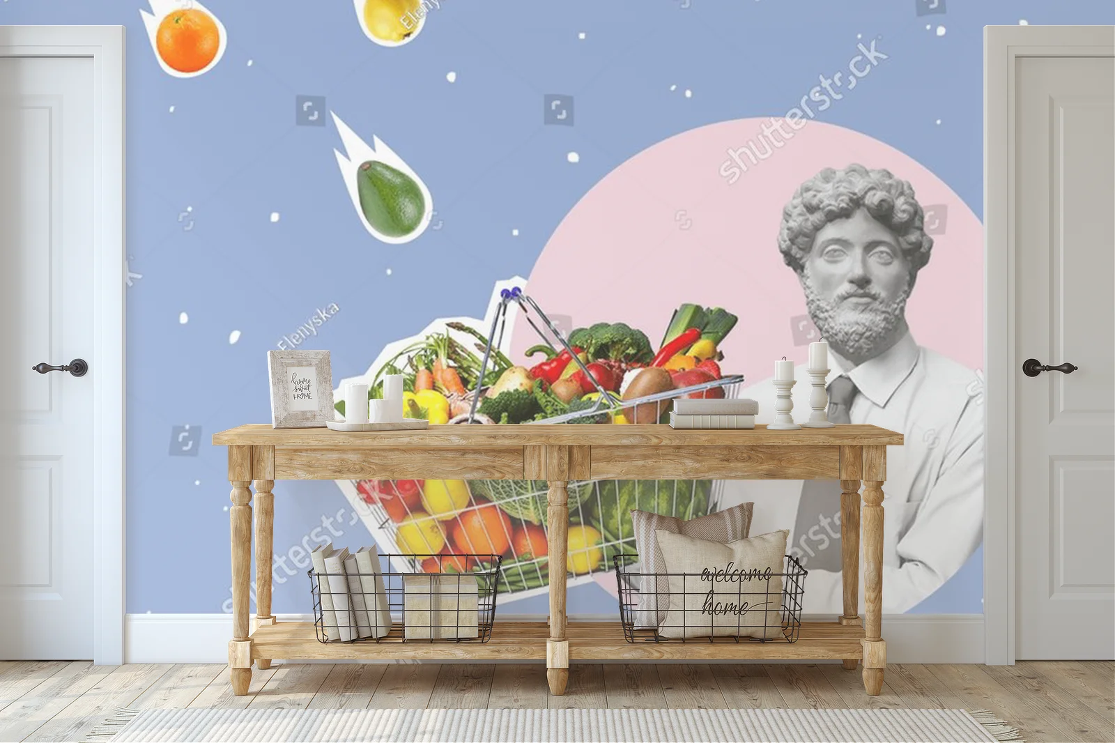 Surrealistyczna podróż do świata zakupów