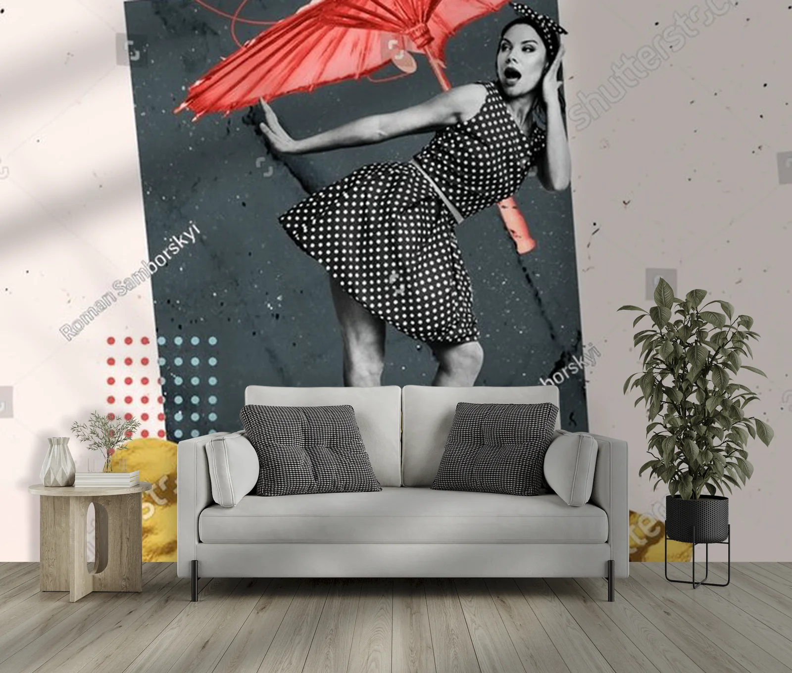 Elegancka pin-up w pastelowej palecie pełnej emocji