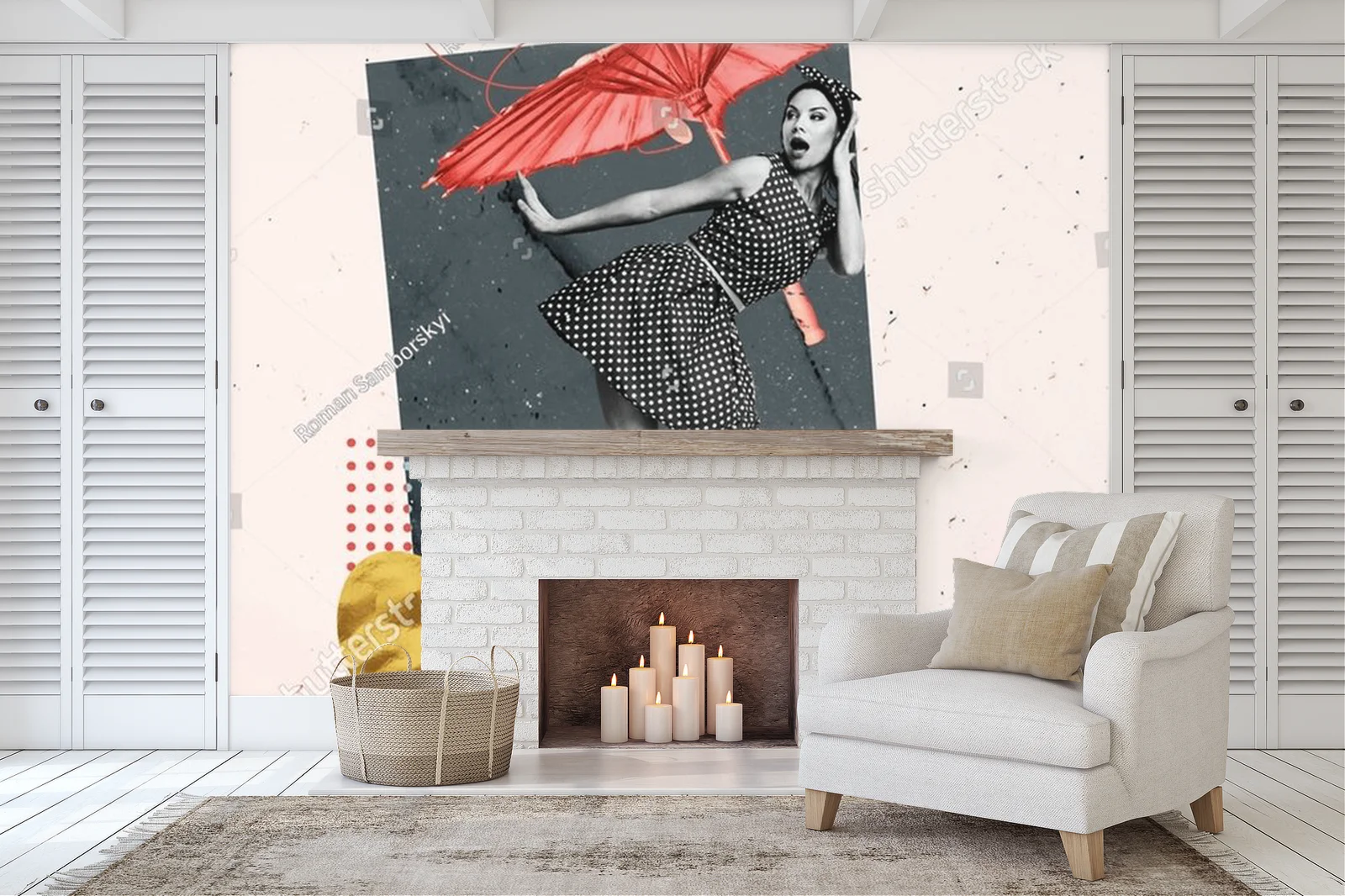 Elegancka pin-up w pastelowej palecie pełnej emocji
