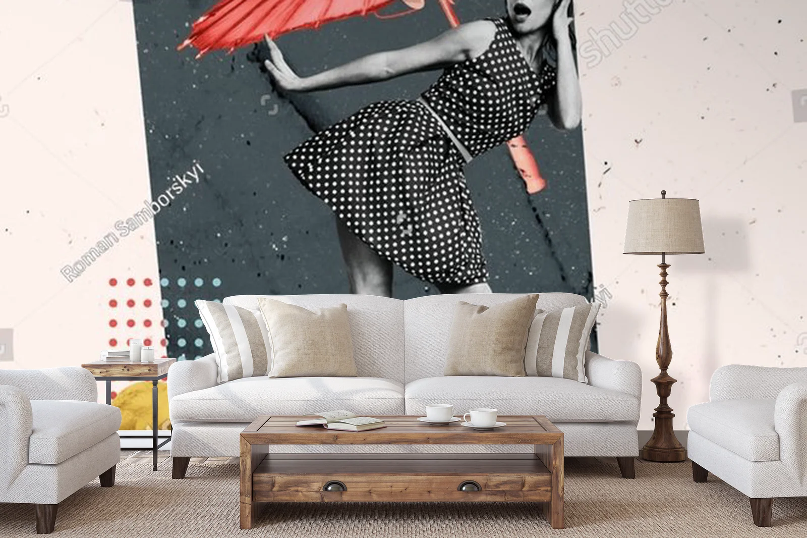 Elegancka pin-up w pastelowej palecie pełnej emocji