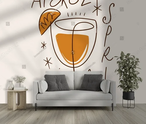 Stylowa kompozycja letnich drinków w pastelowych tonach