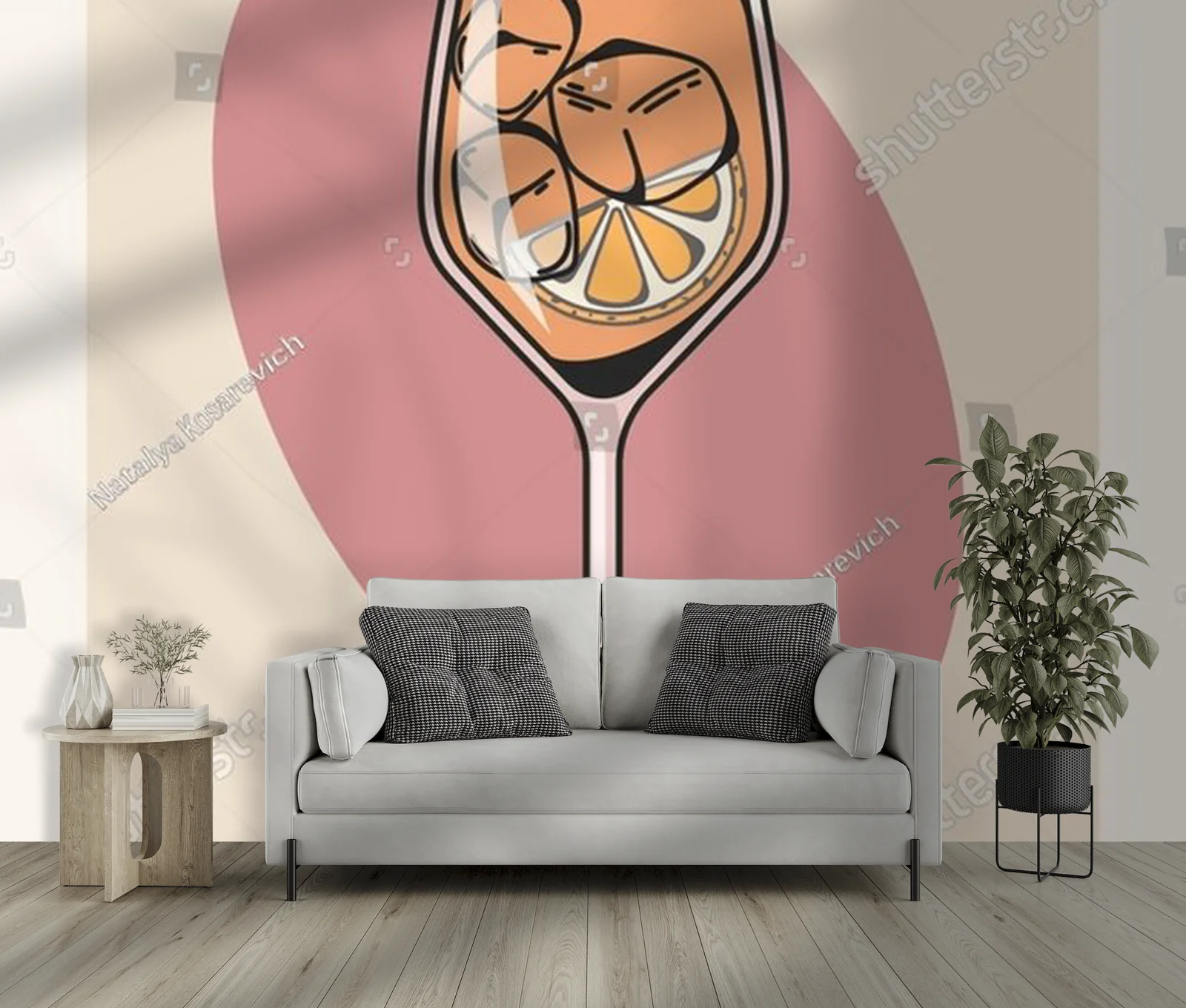 Retro aperol spritz z nutą świetlistych barw