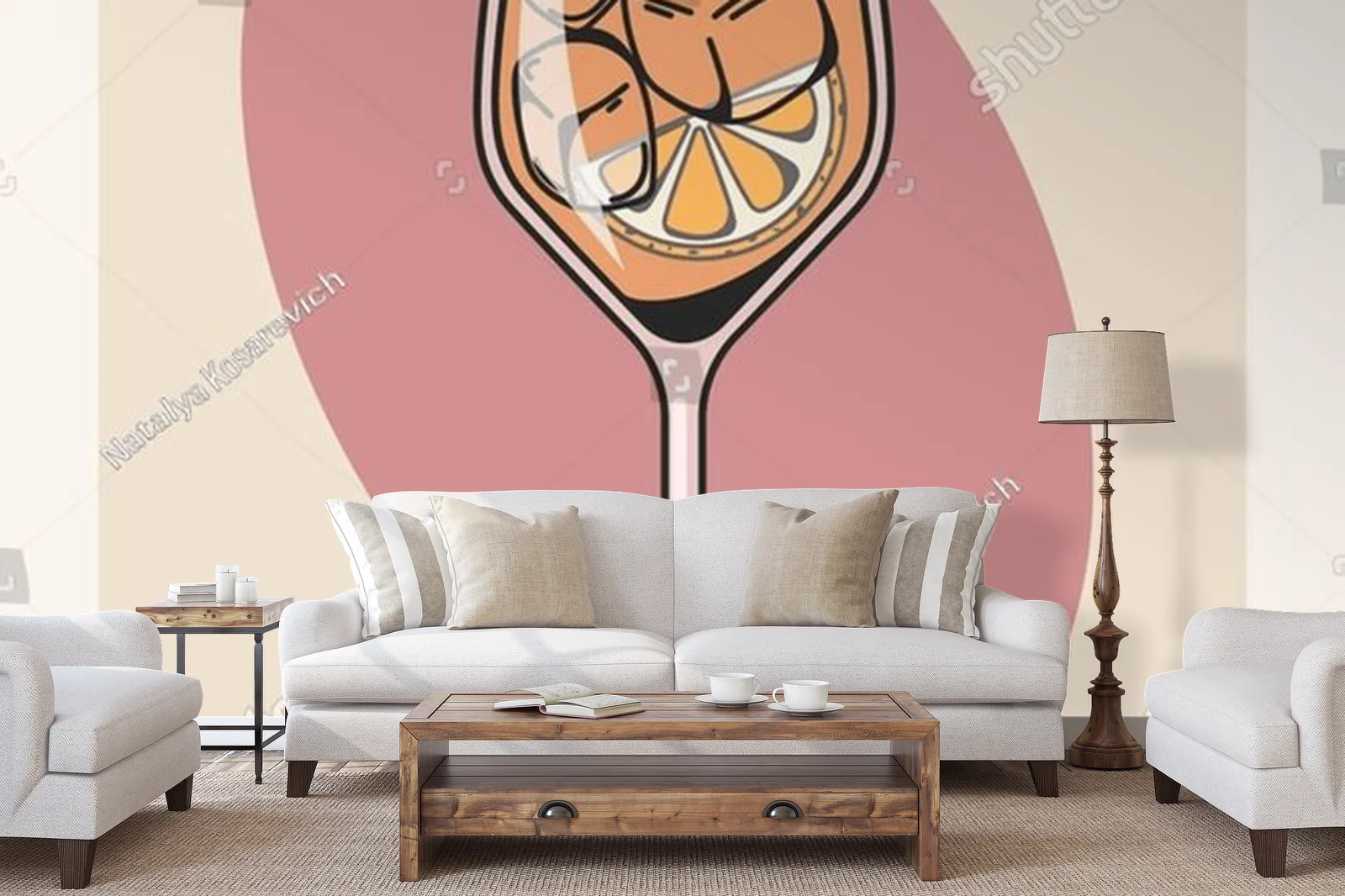 Retro aperol spritz z nutą świetlistych barw