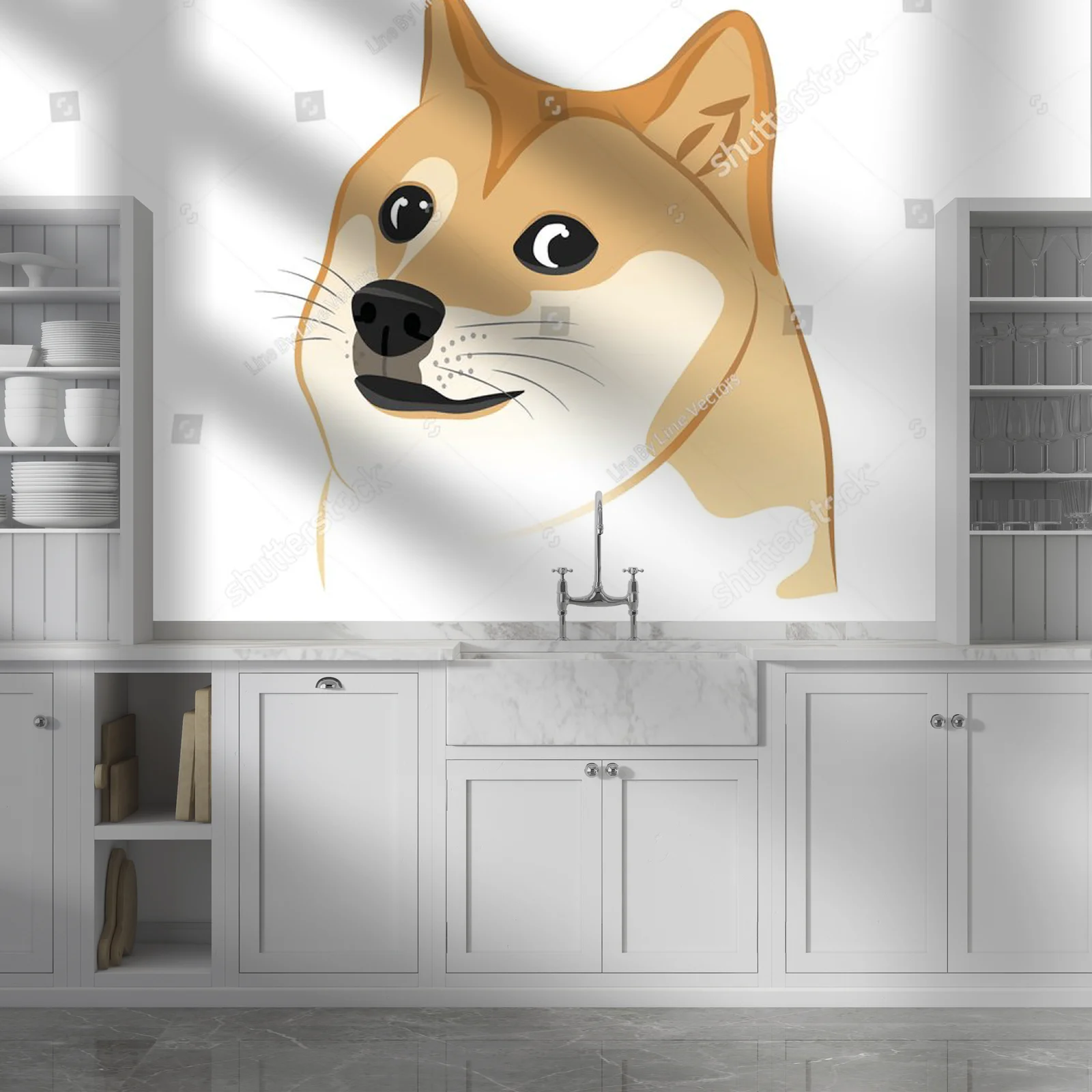 Urocze pieski Shiba Inu w wirtualnym świecie DOGE