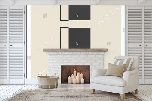Elegancka geometria lat 20. w pastelowych tonach