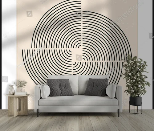 Geometryczne inspiracje w pastelowej palecie