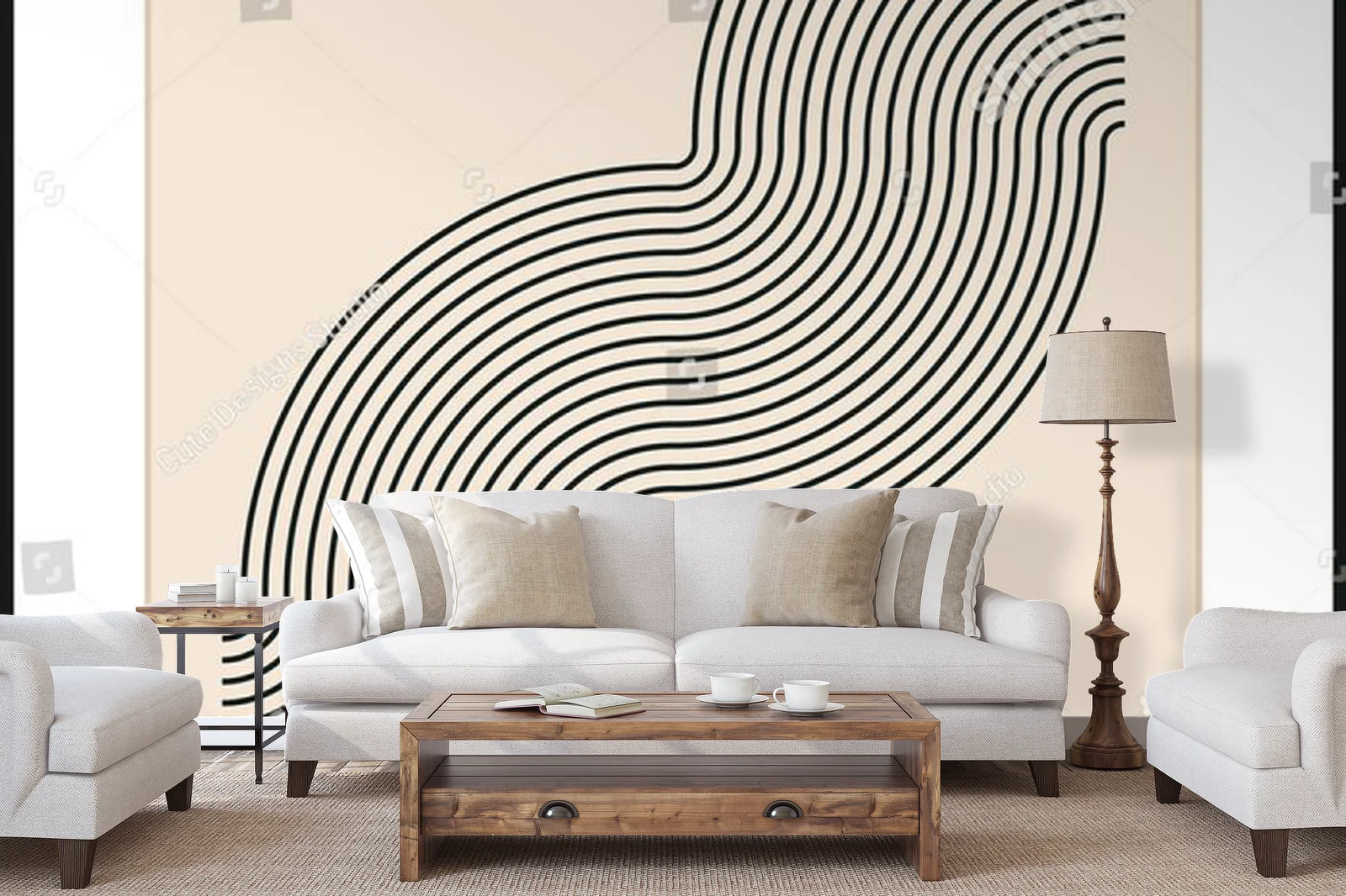 Hipsterska geometria w pastelowych odcieniach