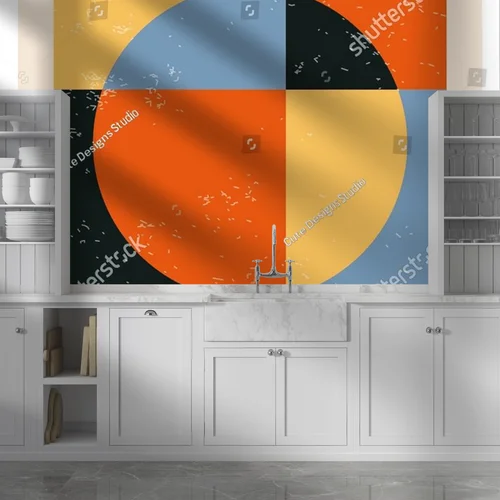 Geometryczne inspiracje w delikatnych tonach
