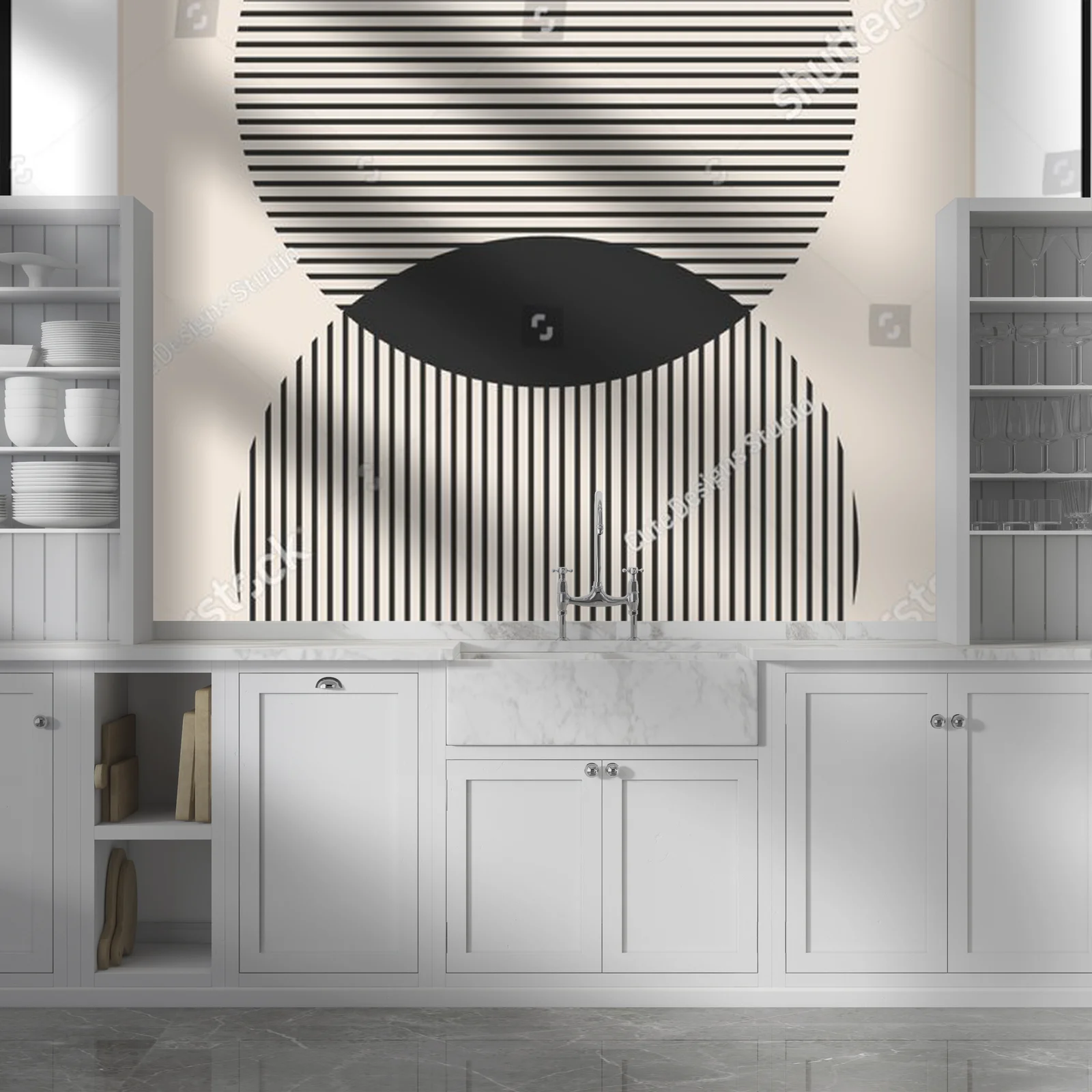 Geometryczne inspiracje w nowoczesnym stylu