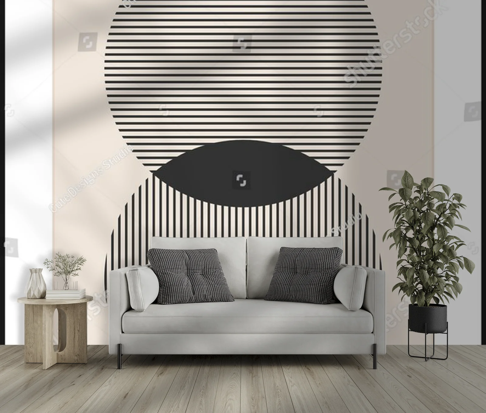 Geometryczne inspiracje w nowoczesnym stylu