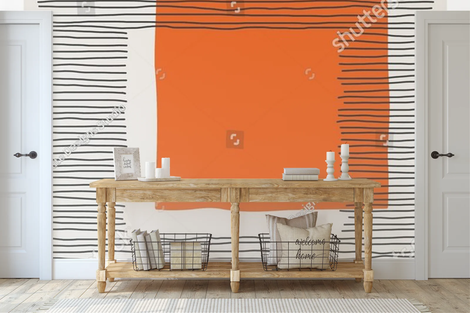 Elegancka geometria lat 20. w nowoczesnym stylu