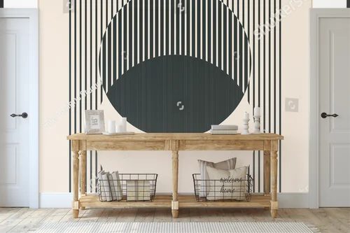 Geometryczne marzenia w pastelowej harmonii