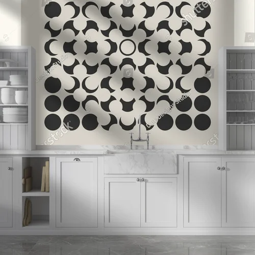 Geometryczna elegancja lat 20. w ponadczasowych barwach