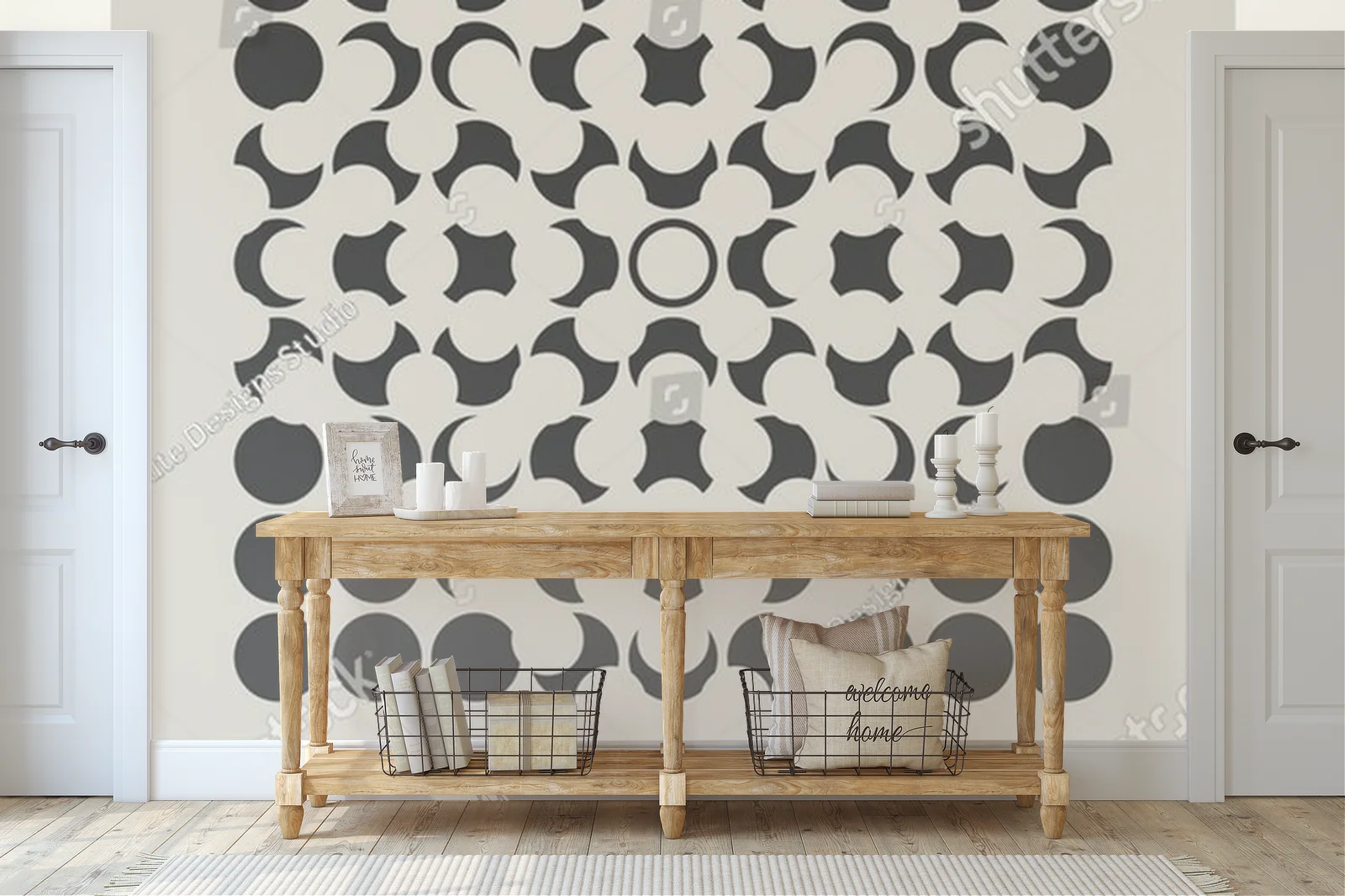 Geometryczna elegancja lat 20. w ponadczasowych barwach