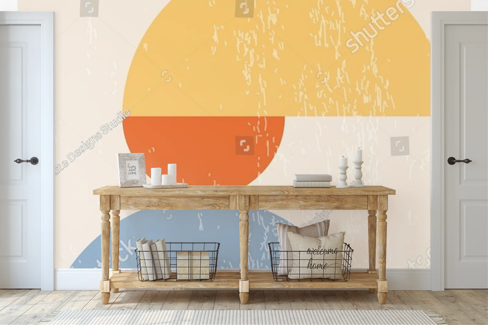 Geometryczne inspiracje w pastelowych odcieniach