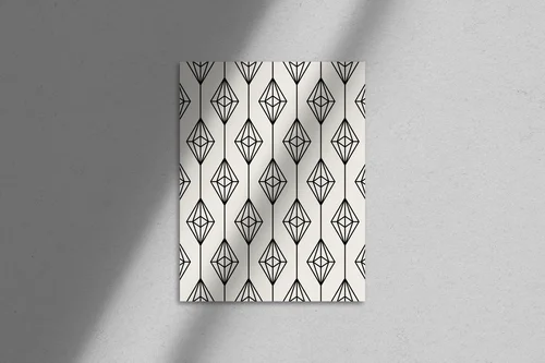 Elegancka geometria w stonowanych odcieniach