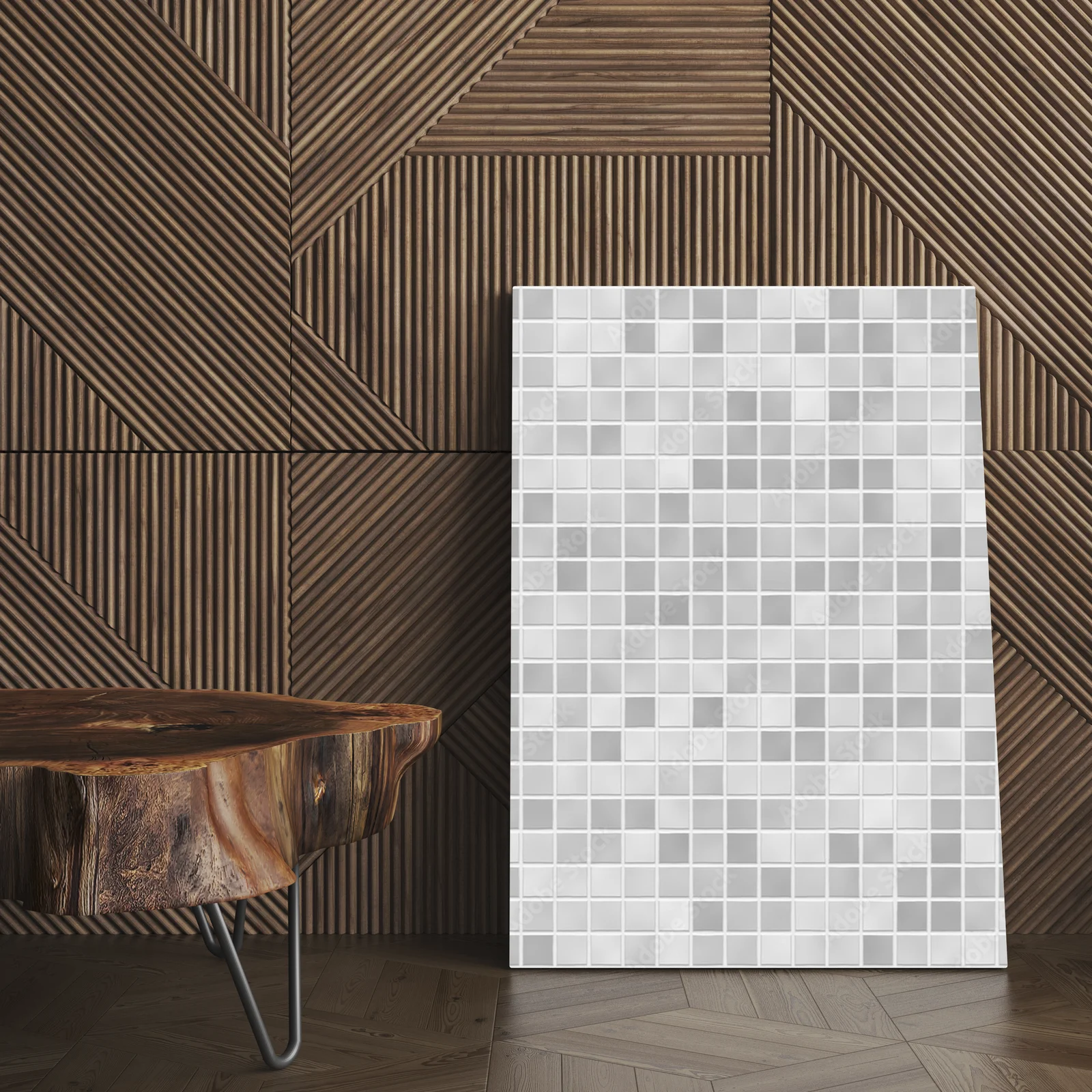 Elegancka harmonia szarości w minimalistycznym stylu