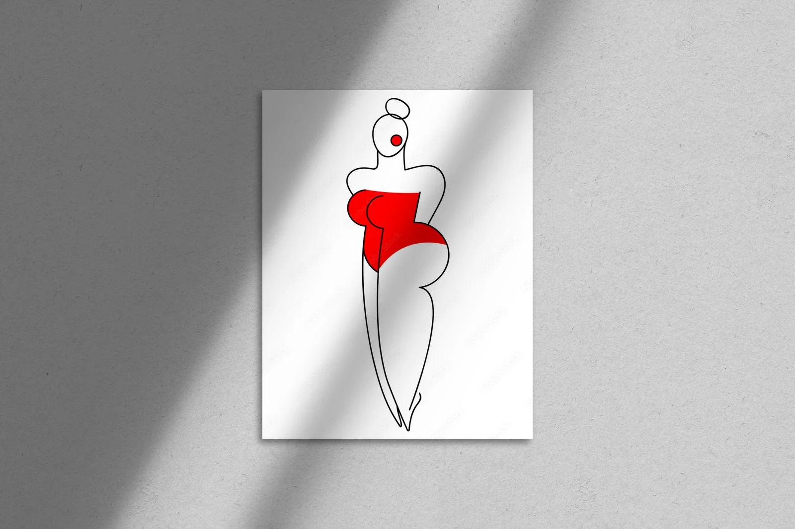 Elegancka sylwetka w subtelnych odcieniach