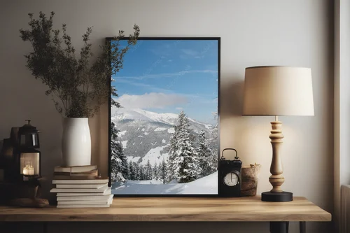 Alpejskie inspiracje w odcieniach szarości