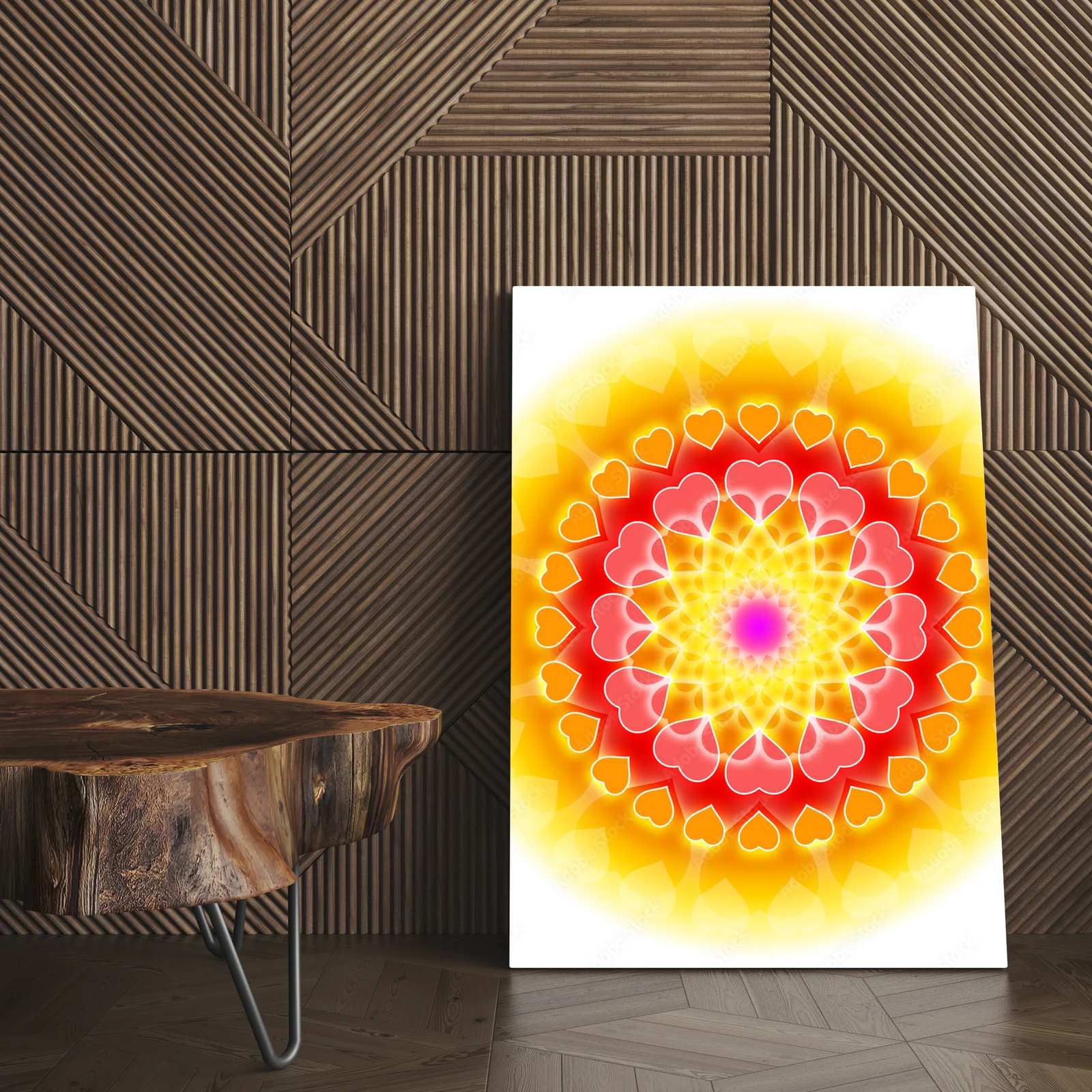 Mandala Miłości - Kwiat Serca
