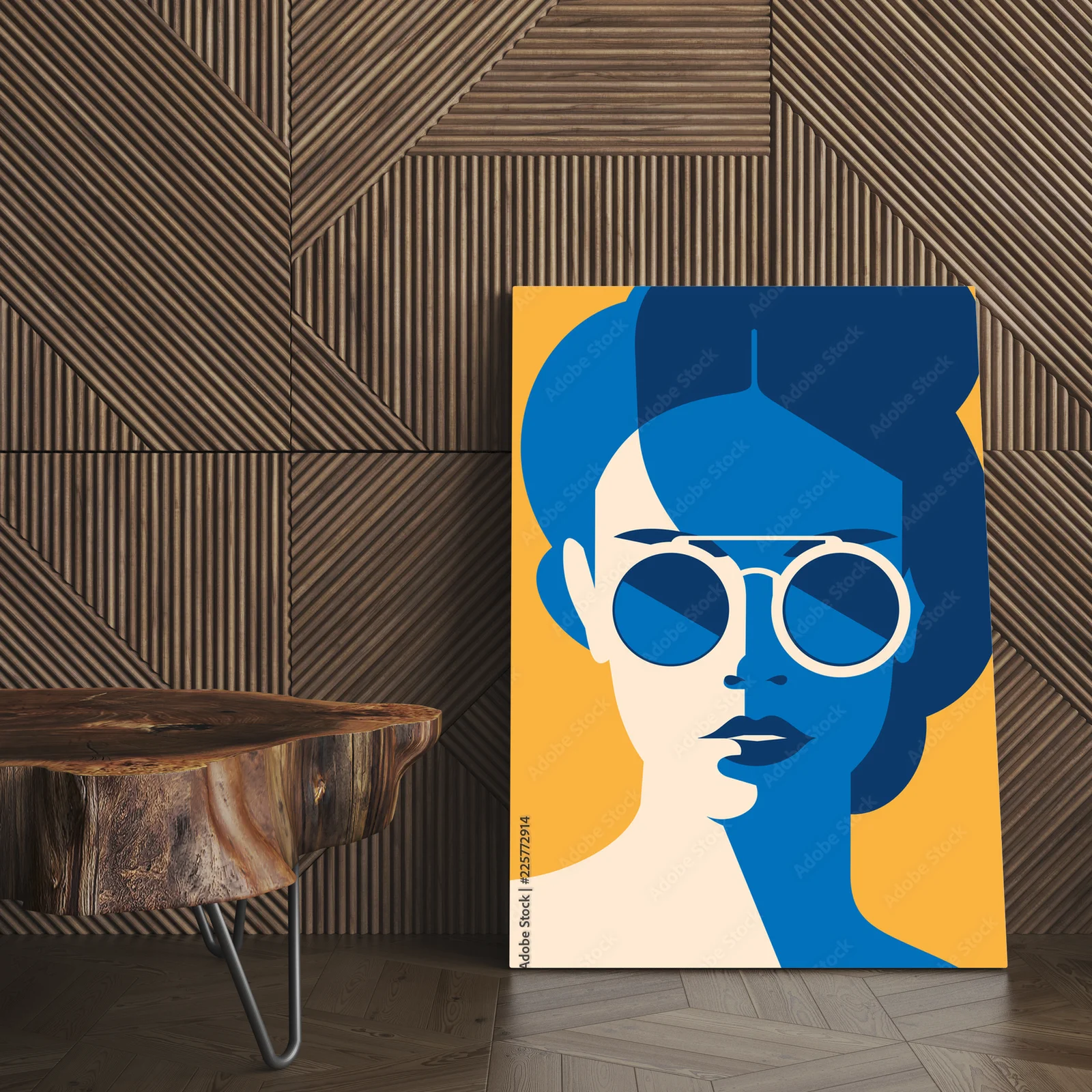 Stylowe retro w odcieniach letniego nieba
