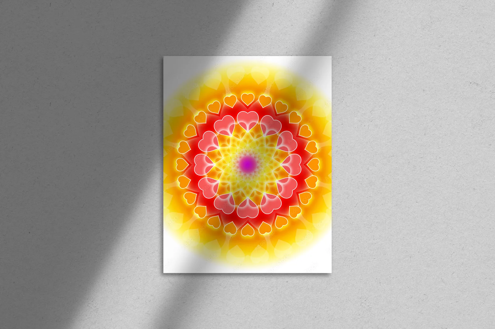 Mandala Miłości - Kwiat Serca