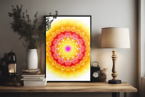 Mandala Miłości - Kwiat Serca
