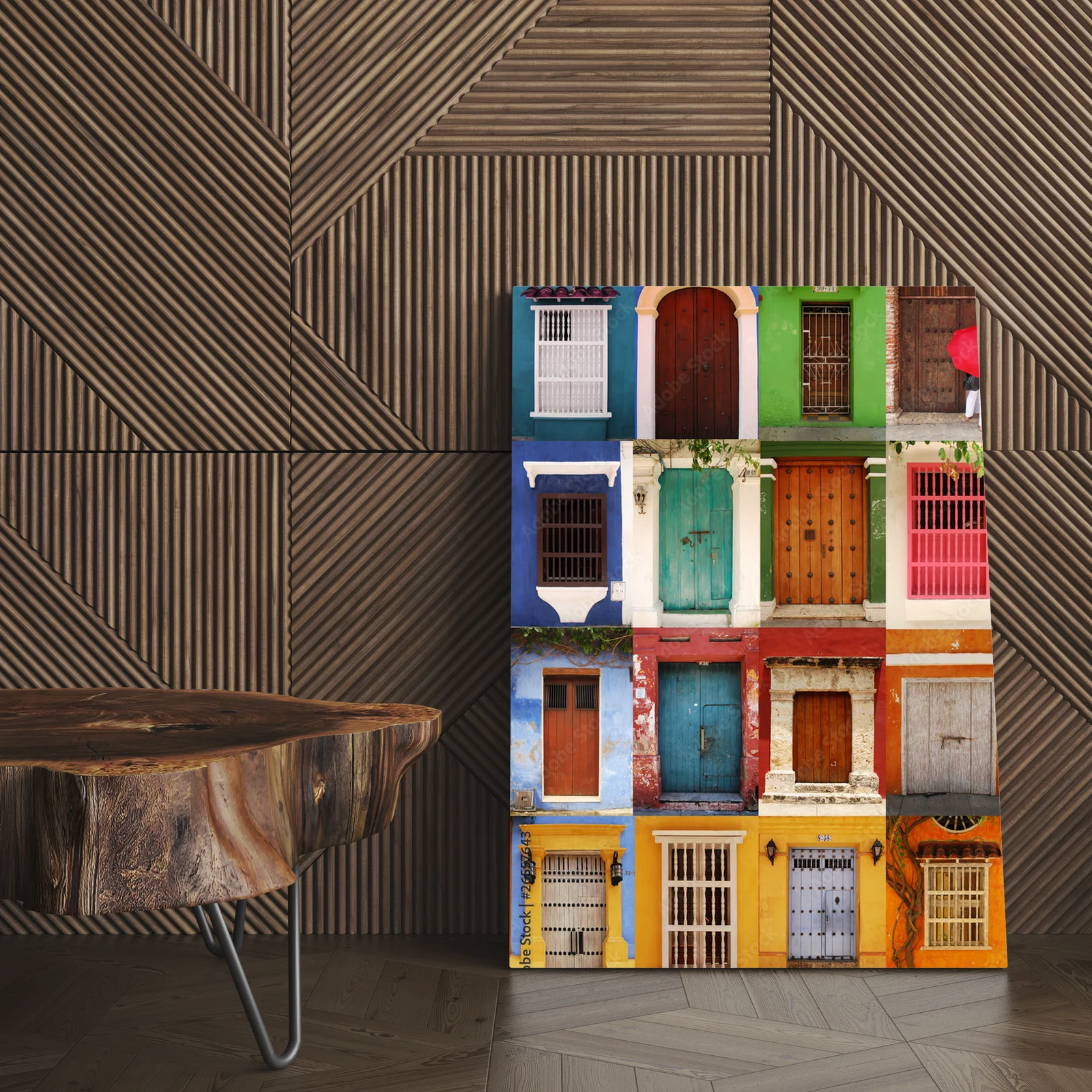 Urokliwa architektura Kolumbii w pastelowych odcieniach