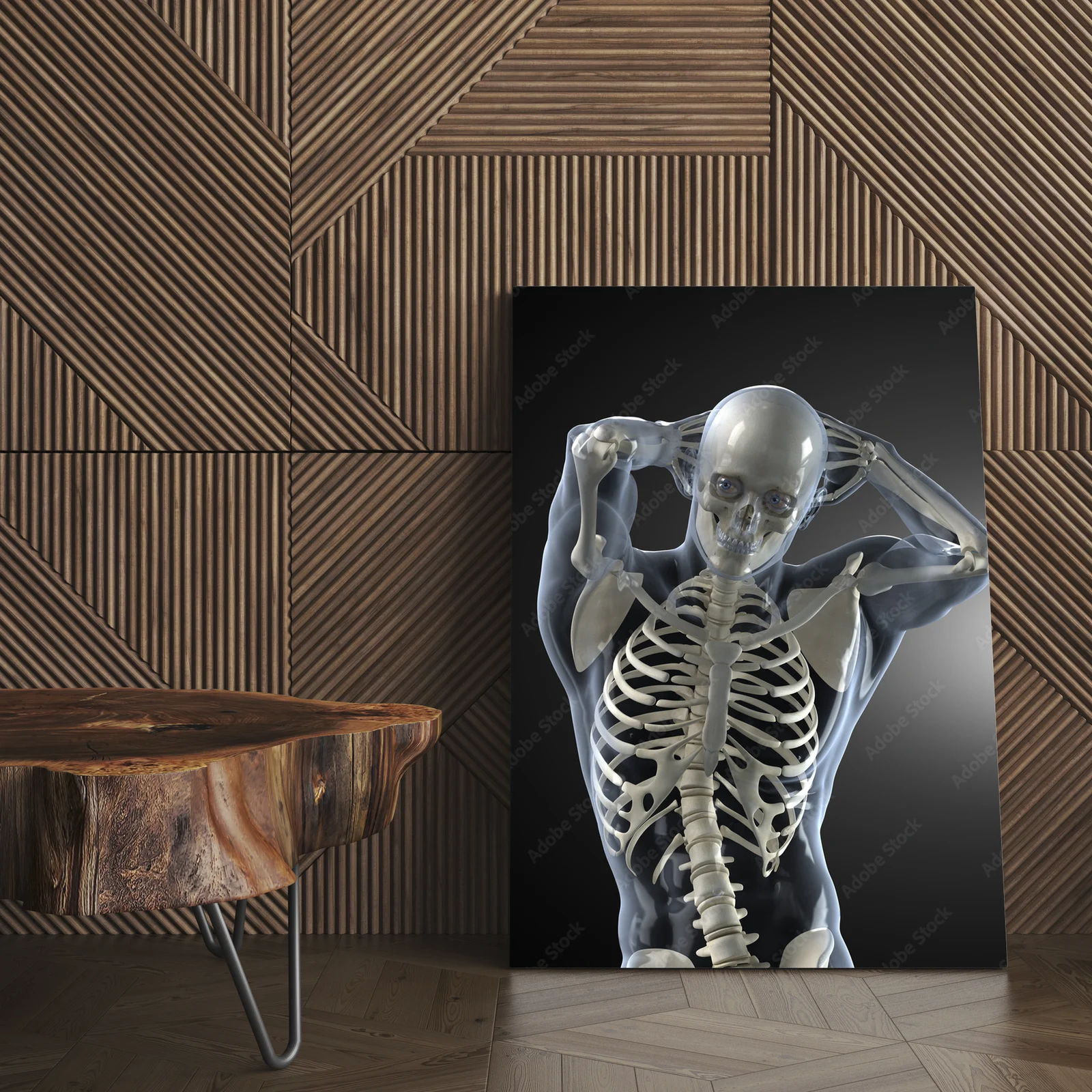 Intrygująca wizja ludzkiej anatomii