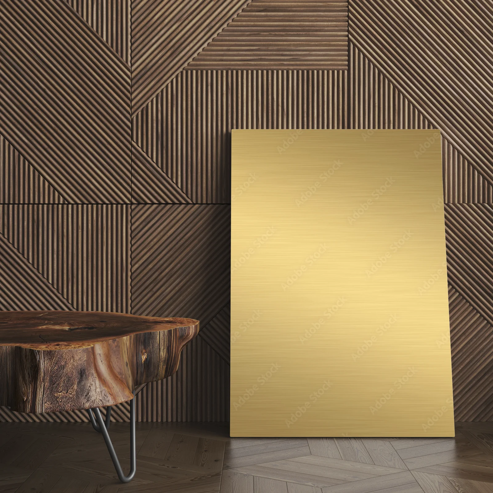 Złocisty blask brushed gold w eleganckim stylu
