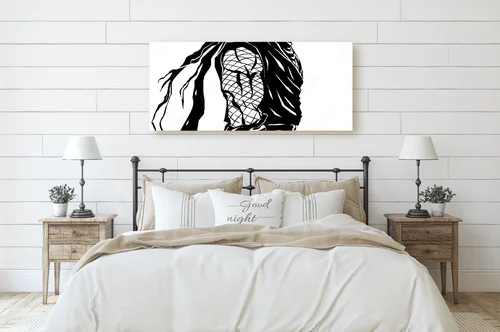 Mroczne sylwetki shinobi w bezkresnej przestrzeni