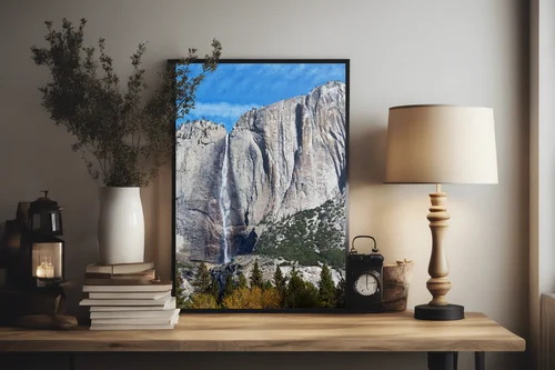 Zjawiskowe krajobrazy Yosemite w błękitnych tonach