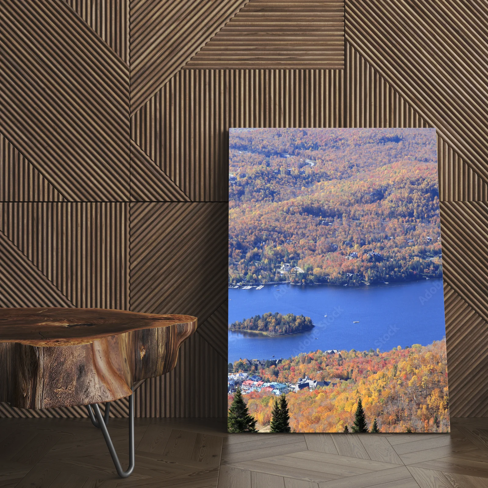 Malownicze widoki jesiennego Mont Tremblant